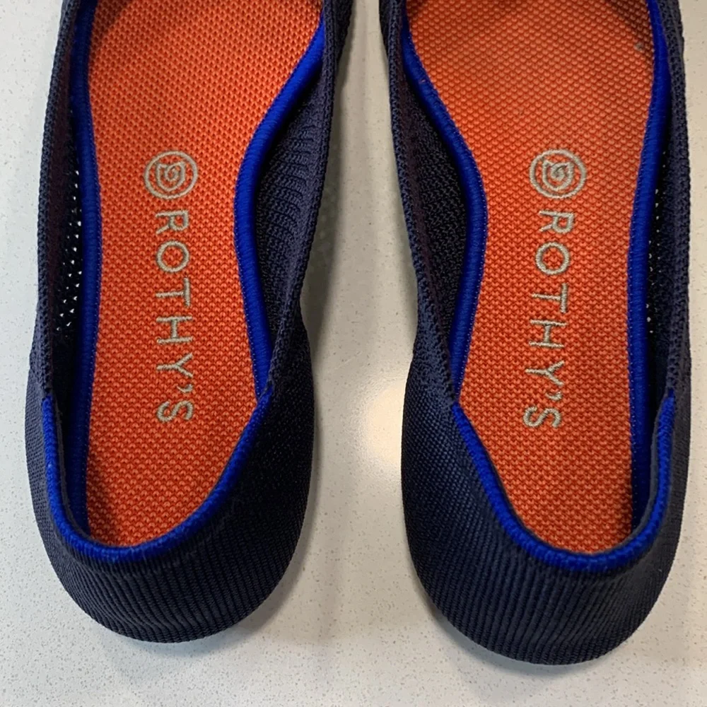 Rothy's The OG Retired Point Maritime Lattice Stitch /9.5 - Picture 5 of 11